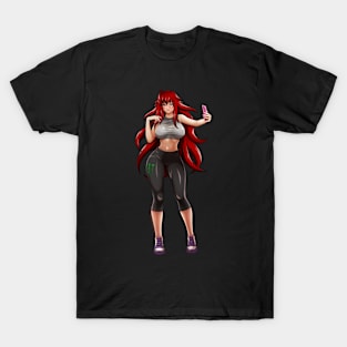 Rias Gremory selfie no bg T-Shirt